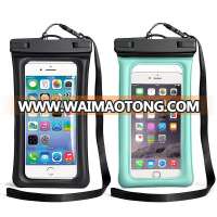 Universal IPX8 Available Waterproof Floating Case For Cell Phone iPhone Samsung