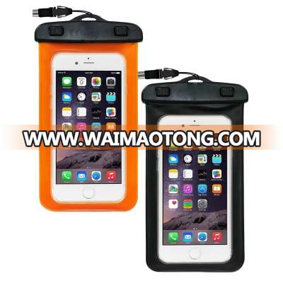 3mm Thickness Universal Waterproof PVC Below 6 inch Case For Iphone