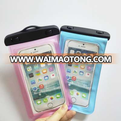 Hot Sale IPX8 Grade PVC Waterproof Beach Bag For Mobile Phone