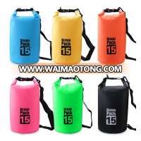 Custom logo 500D PVC MESH outdoor ocean pack waterproof dry bag