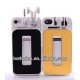 Creative case with line roller for iphone